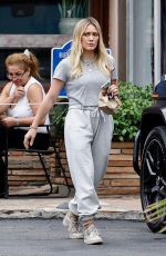 HILARY DUFF Out in Studio City 09/17/2022