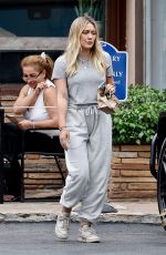 HILARY DUFF Out in Studio City 09/17/2022