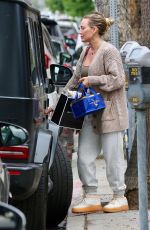 HILARY DUFF Shopping for Halloween Supplies in Los Angeles 09/10/2022