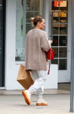 HILARY DUFF Shopping for Halloween Supplies in Los Angeles 09/10/2022