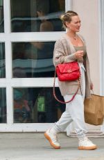 HILARY DUFF Shopping for Halloween Supplies in Los Angeles 09/10/2022