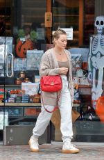 HILARY DUFF Shopping for Halloween Supplies in Los Angeles 09/10/2022