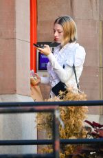HUNTER SCHAFER Out and About in New York 09/01/2022