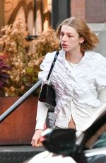 HUNTER SCHAFER Out and About in New York 09/01/2022