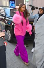 IMAN Arrives at Morning Show in New York 09/26/2022