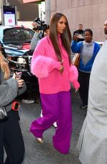 IMAN Arrives at Morning Show in New York 09/26/2022