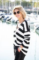 INGRID CHAUVIN at Demain Nous Appartient Photocall at 24th La Rochelle TV Fiction Fiction Festival 09/17/2022