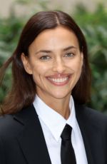 IRINA SHAYK Arrive at Giorgio Armani Show at Milan Fashion Week 09/25/2022