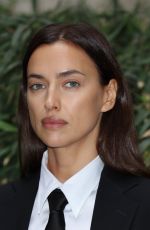 IRINA SHAYK Arrive at Giorgio Armani Show at Milan Fashion Week 09/25/2022