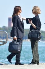 IRINA SHAYK Arrives in Venice 09/02/2022