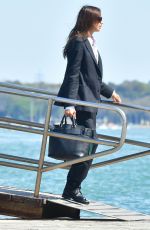 IRINA SHAYK Arrives in Venice 09/02/2022