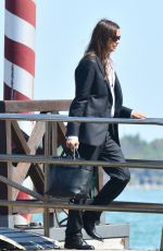 IRINA SHAYK Arrives in Venice 09/02/2022