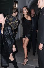 IRINA SHAYK at Versace Afterparty at Milan Fashion Week 09/23/2022