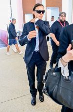 IRINA SHAYK Leaves Venice Airport 09/05/2022