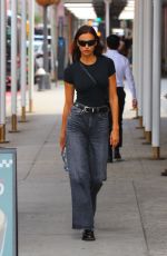 IRINA SHAYK Out and About in New York 09/20/2022