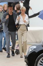 IRIS LAW Arrives at Dior Fashion Show at Paris Fashion Week 09/23/2022