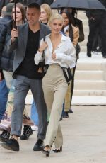 IRIS LAW Arrives at Dior Fashion Show at Paris Fashion Week 09/23/2022