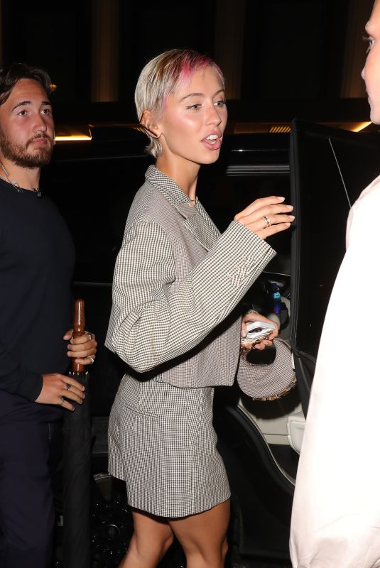 IRIS LAW Leaves Kate Moss Party at Twenty Two in London 09/06/2022