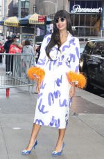 JAMEELA JAMIL Arrives at Good Morning America Promoting Her New Series She-Hulk in New York 09/13/2022