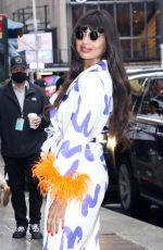 JAMEELA JAMIL Arrives at Good Morning America Promoting Her New Series She-Hulk in New York 09/13/2022