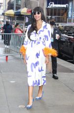 JAMEELA JAMIL Arrives at Good Morning America Promoting Her New Series She-Hulk in New York 09/13/2022