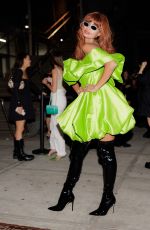 JAMEELA JAMIL Arrives at Kourtney Kardashian x BooHoo Show in New York 09/13/2022