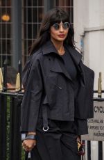 JAMEELA JAMIL Out and About in London 08/31/2022