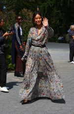 JAMIE CHUNG Arrives at Monse Fashion Show at NYFW in New York 09/08/2022