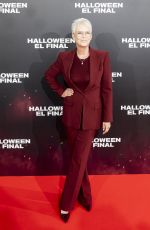 JAMIE LEE CURTIS at Halloween Ends Photocall at Villamagna Hotel in Madrid 09/27/2022