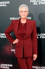 JAMIE LEE CURTIS at Halloween Ends Photocall at Villamagna Hotel in Madrid 09/27/2022