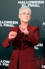 JAMIE LEE CURTIS at Halloween Ends Photocall at Villamagna Hotel in Madrid 09/27/2022