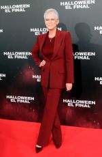 JAMIE LEE CURTIS at Halloween Ends Photocall at Villamagna Hotel in Madrid 09/27/2022