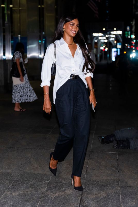 JASMINE TOOKES Out and About in New York 09/14/2022