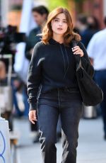 JENNA COLEMAN on the Set of Wilderness in New York 09/15/2022