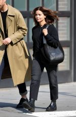 JENNA COLEMAN on the Set of Wilderness in New York 09/15/2022