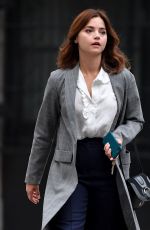 JENNA COLEMAN on the Set of Wilderness in New York 09/18/2022