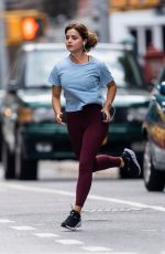 JENNA COLEMAN on the Set of Wilderness Series in New York 09/19/2022