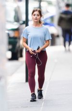 JENNA COLEMAN on the Set of Wilderness Series in New York 09/19/2022