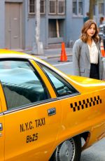 JENNA COLEMAN on the Set of Wilderness Series in New York 09/19/2022
