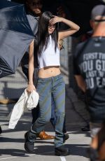 JENNIE KIM Arrives at Jimmy Kimmel Live in Los Angeles 09/19/2022