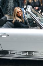 JENNIFER ANISTON on the Set of The Morning Show in New York 09/26/2022