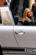 JENNIFER ANISTON on the Set of The Morning Show in New York 09/26/2022