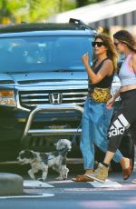 JENNIFER ESPOSITO Out with Her Dog in New York 09/08/2022