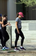 JENNIFER GARNER Out Jogging with a Friend in Brentwood 09/13/2022