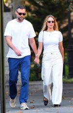 JENNIFER LAWRENCE and Cooke Maroney Out at Abingdon Square in New York 08/31/2022
