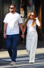 JENNIFER LAWRENCE and Cooke Maroney Out at Abingdon Square in New York 08/31/2022