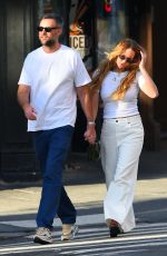 JENNIFER LAWRENCE and Cooke Maroney Out at Abingdon Square in New York 08/31/2022