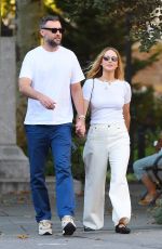 JENNIFER LAWRENCE and Cooke Maroney Out at Abingdon Square in New York 08/31/2022
