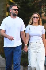 JENNIFER LAWRENCE and Cooke Maroney Out at Abingdon Square in New York 08/31/2022