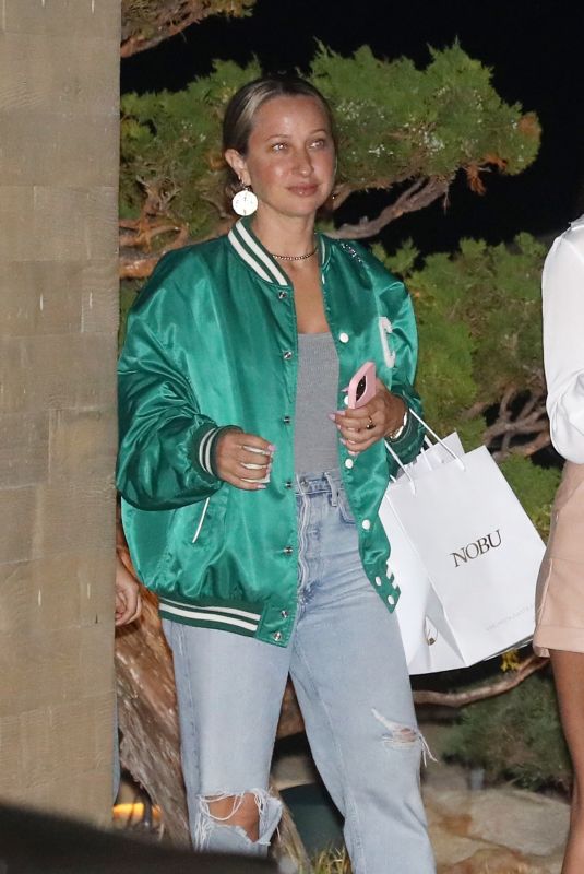 JENNIFER MEYER Leaves Nobu in Malibu 09/20/2022